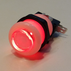 BOTÓN LUMINOSO RGB LENTO CON MARCO NATURAL