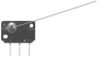 Microswitch para monedero de flipper