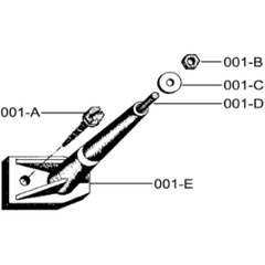 Tornillos de 3 mm x 50 mm.