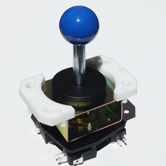 PALANCA C/MICROSWITCH EJE EXTRALARGO BOLITA AZUL