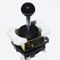 PALANCA C/MICROSWITCH EJE EXTRALARGO BOLITA NEGRA