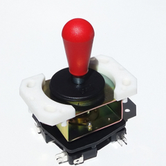 PALANCA C/MICROSWITCH EJE CORTO PERITA ROJA