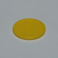 DISCO DE TEJO GRANDE AMARILLO